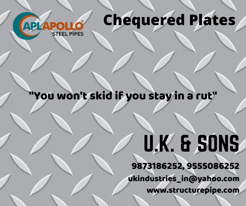 apl apollo chequered plates, checkered plates, dealers, distributors, in India, Delhi, UP, Haryana, jammu, kashmir, uttrakhand.