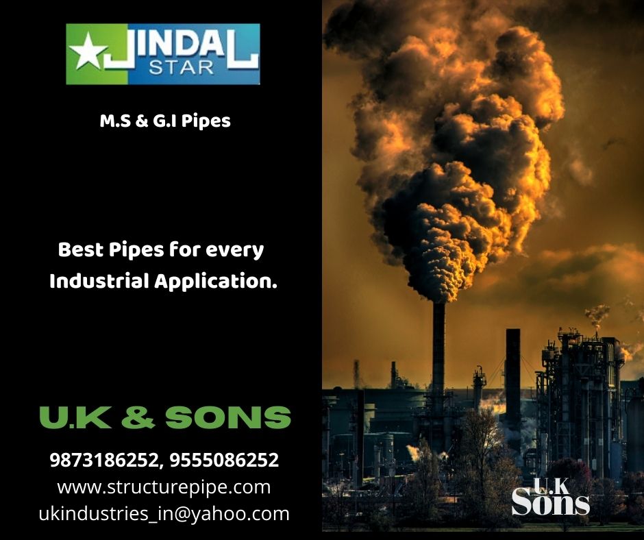 Jindal MS Pipes and GI Pipes Dealer, MSL Seamless Pipes and Tubes Authorized Dealer in Delhi, Haryana, Punjab, UP, Uttrakhand, Jammu, Kashmir. U.K & Sons